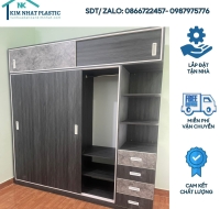TỦ QUẦN ÁO NHỰA VINCOPLAST 0023