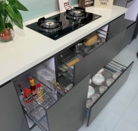 KỆ GIA VỊ ĐA NĂNG+ DAO THỚT