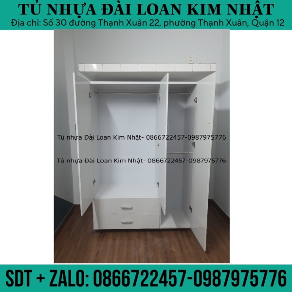 TỦ QUẦN ÁO NHỰA ĐÀI LOAN 006