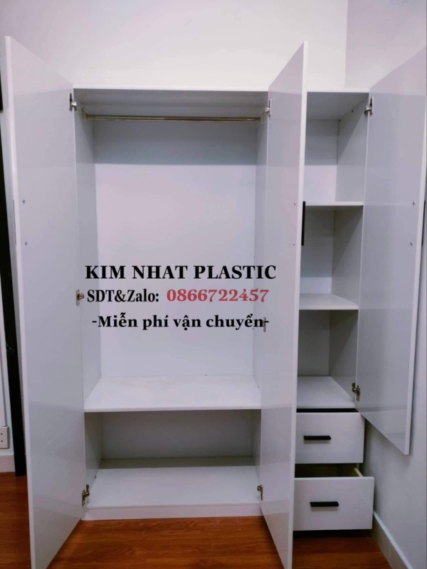 TỦ QUẦN ÁO NHỰA ĐÀI LOAN 0012