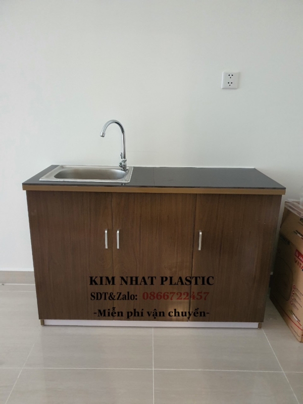 TỦ BẾP MINI SẴN BỒN RỬA 0014